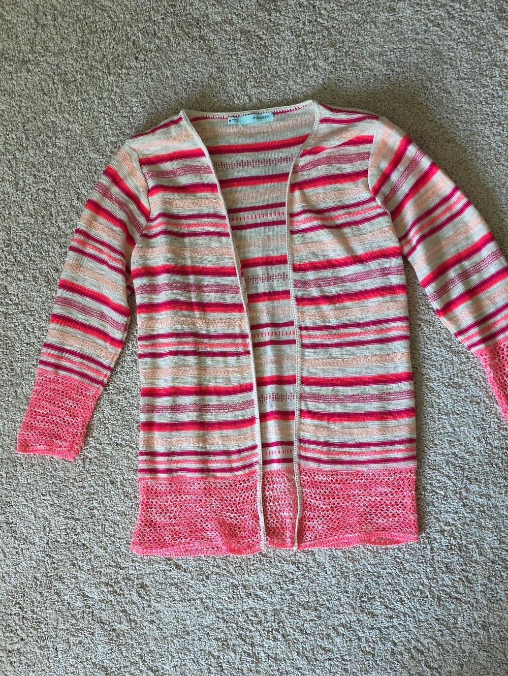 Pink Stripe Sweater